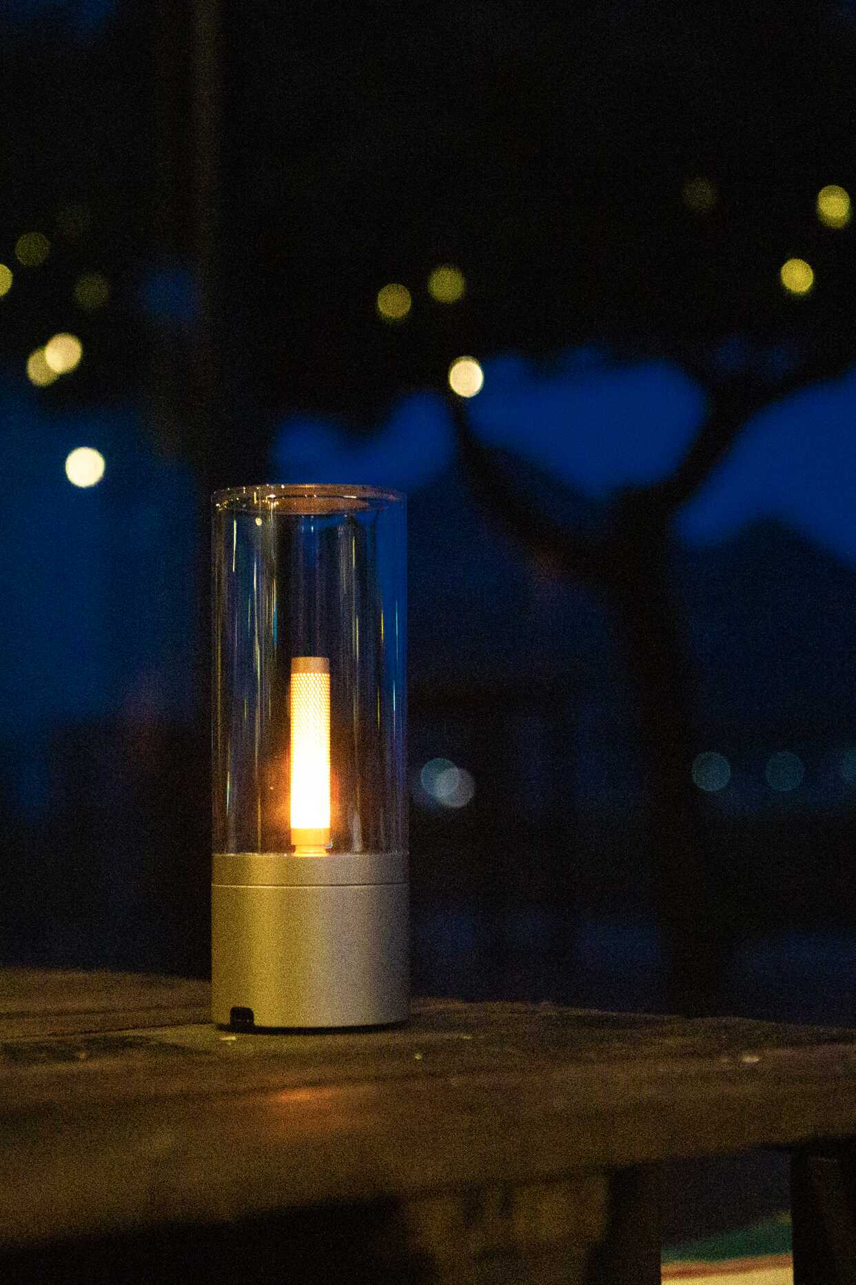 🕯️ Yeelight Candela LED Kerze Akku-Betrieb Romantisches Nachtlicht Für TischDeko
