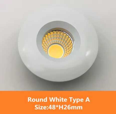 10 Stück Mini LED Deckenspot dimmbar (5W COB) für Hotel, Schrank & Zuhause (220V mit Treiber) 10% Rabatt