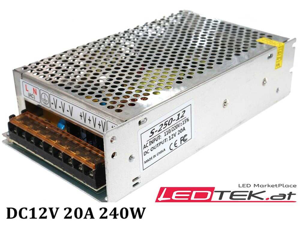 Netzteil 240W 12V 20A