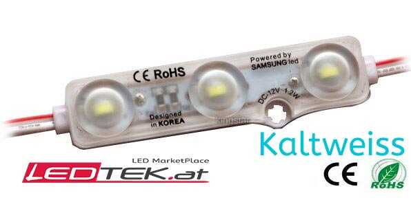 Samsung 3 LED Modul Kaltweiss für Werbeschilder