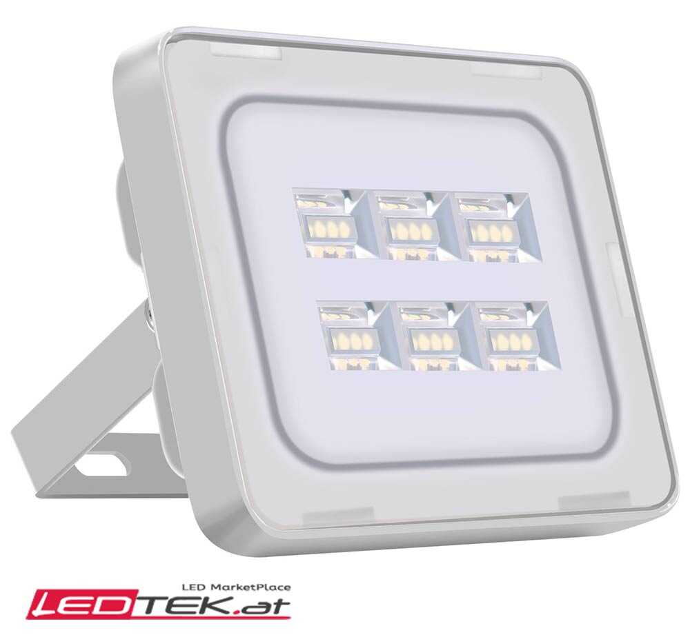 LED Flutlicht Strahler Aussenleuchte Kaltweiss-Warmweiss 20W